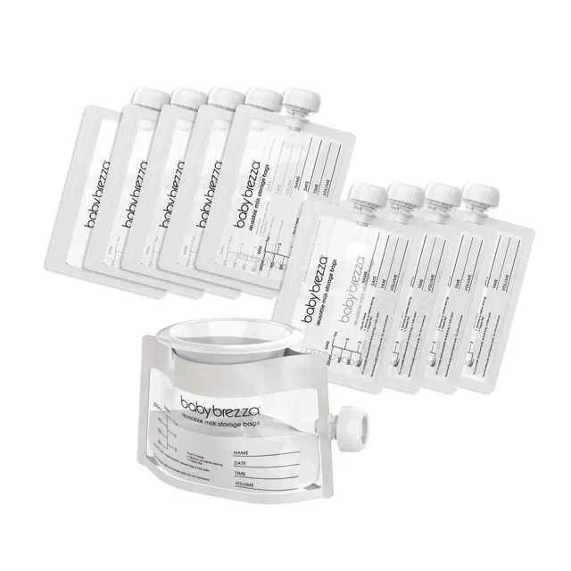 Baby Brezza Storage Bags White